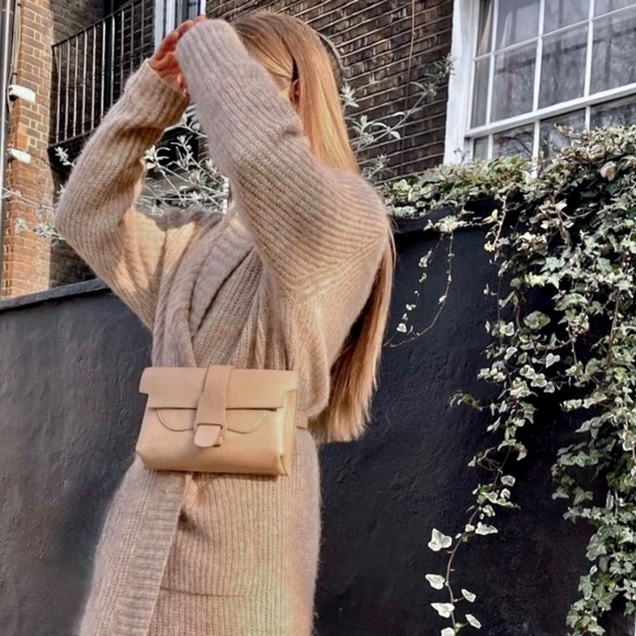 SENREVE Aria Belt / Crossbody Bag Dolce Butterscotch New - Picture 11 of 16